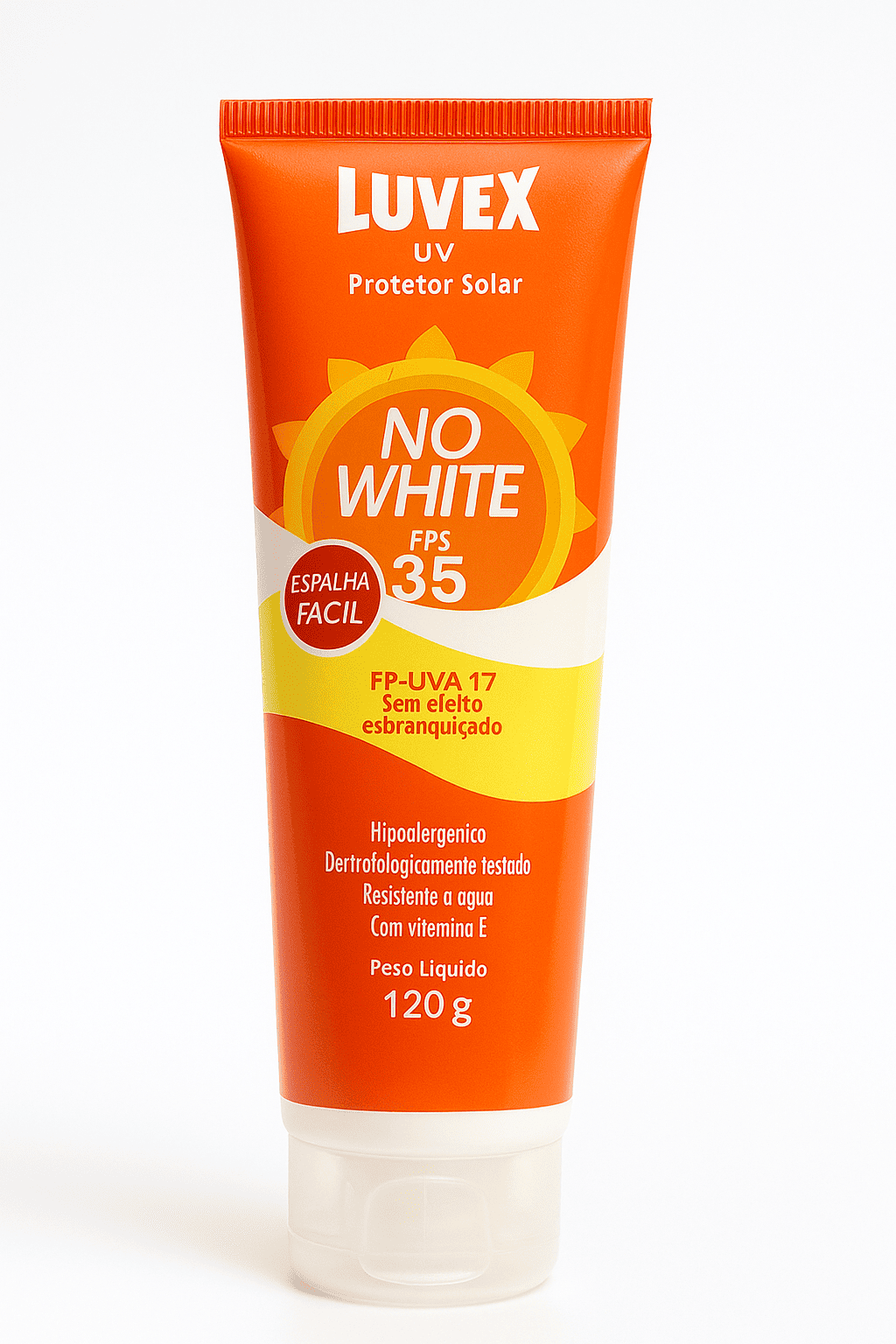 protetor solar no white fps 35 luvex